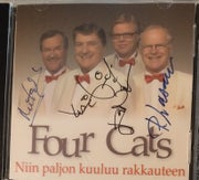 Four Cats : Niin paljon kuuluu rakkauteen CD, NIMMARIT