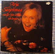 Arja Saijonmaa: Songer fr&aring;n asfalt och &auml;ngar LP
