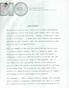 Joni Mitchell: Reprise record company pressinfo / Bio