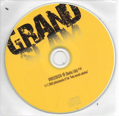 Grand Slam : Viidestoista y&ouml; (radio edit.) PROMO CDr-single