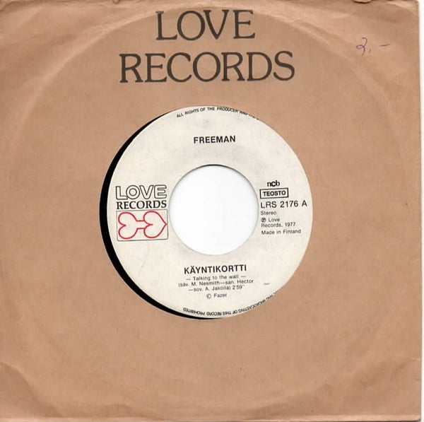 Freeman: K&auml;yntikortti / Voimaa sulle jaan 7"