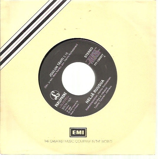 Nelj&auml; Ruusua : Joulun t&auml;hti / Y&ouml; 7"