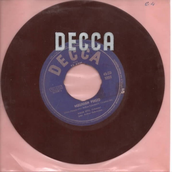 Raija Isto : Muistojen puisto / Kirje yst&auml;v&auml;lle 7"