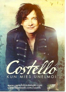 Costello Hautam&auml;ki: Kun mies unelmoi albumin  promotarra