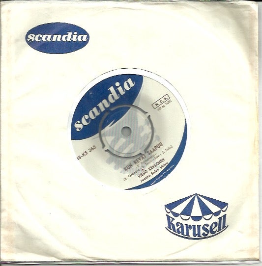 Vieno Kekkonen: Kun kev&auml;t saapuu / Ei koskaan sunnuntaina 7"