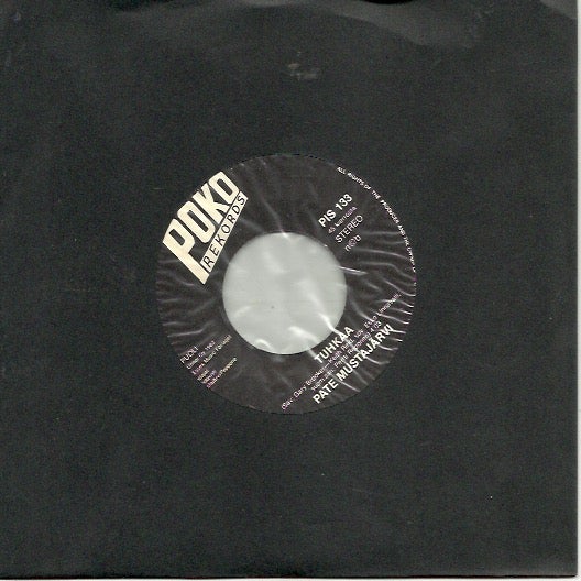 Pate Mustaj&auml;rvi: Tuhkaa / Onny 7"