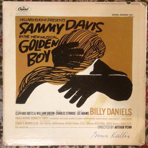 Charles Strouse - Lee Adams - Sammy Davis: Golden Boy - Original Broadway Cast, LP ISMO KALLION  NIMMARI