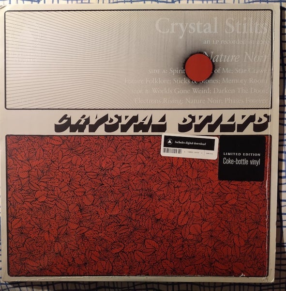 Crystal Stilts : Nature Noir LP Clear vinyl