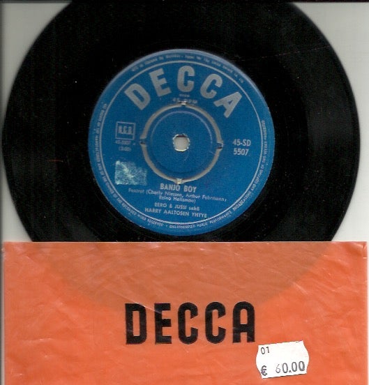 Eero ja Jussi: Banjo Boy / Mustapha 7"