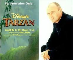 Phil Collins: You'll Be In My Heart PROMO CD-single, Disney's Tarzan